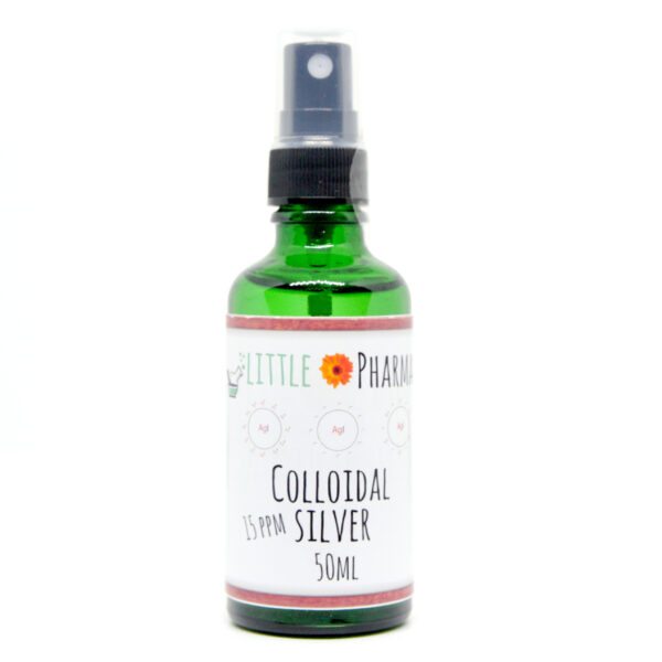 Colloidal Silver 15ppm, 50ml spray