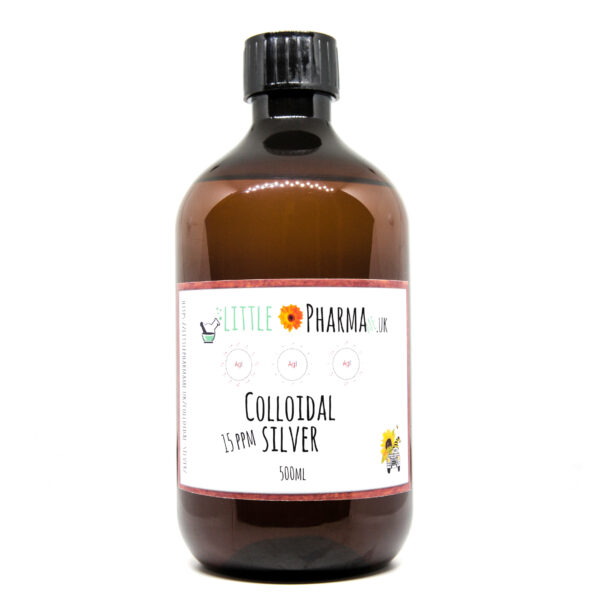 Colloidal Silver 15ppm, 500ml